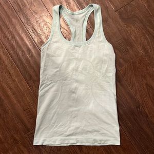 Light Green lululemon swiftly tech tank top